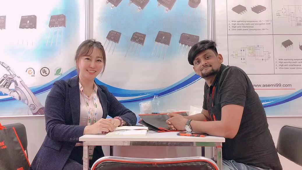 ASEMI-參展2019印度國際電子元器件展覽會，諾伊達見！