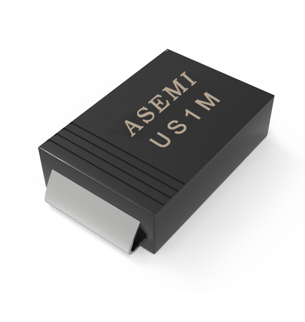 【US1M-SMA】US1M/US1D/US1K/US1G/US1J   ASEMI高效恢復二極管