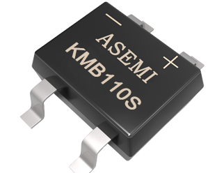 KMB110S/KMB14S/KMB16S，ASEMI貼片肖整流橋，薄體貼片小封裝用芯片，智能插座、電表設備適配整流橋