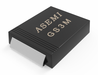 [GS3M-SMC] GS3MC/GS3DC/GS3GC/GS3JC/GS3K  ASEMI整流二極管