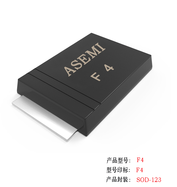 (F7-SOD123）F7/F6/F5/F4/F3, ASEMI快速恢復二極管