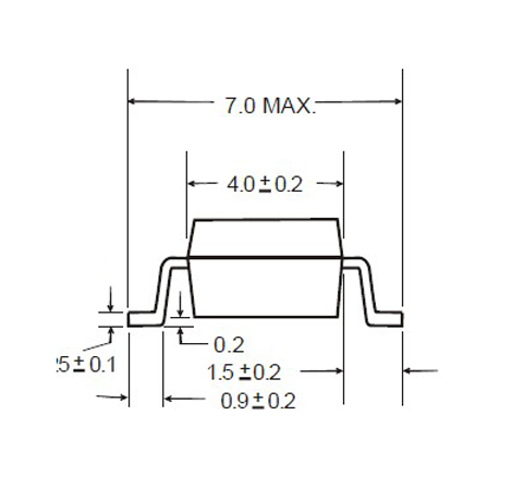 MB6S 產品尺寸圖2